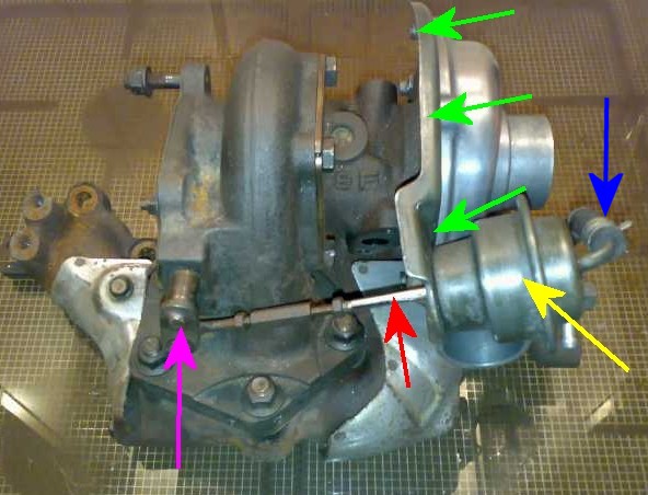 Internal Wastegate Side Angle